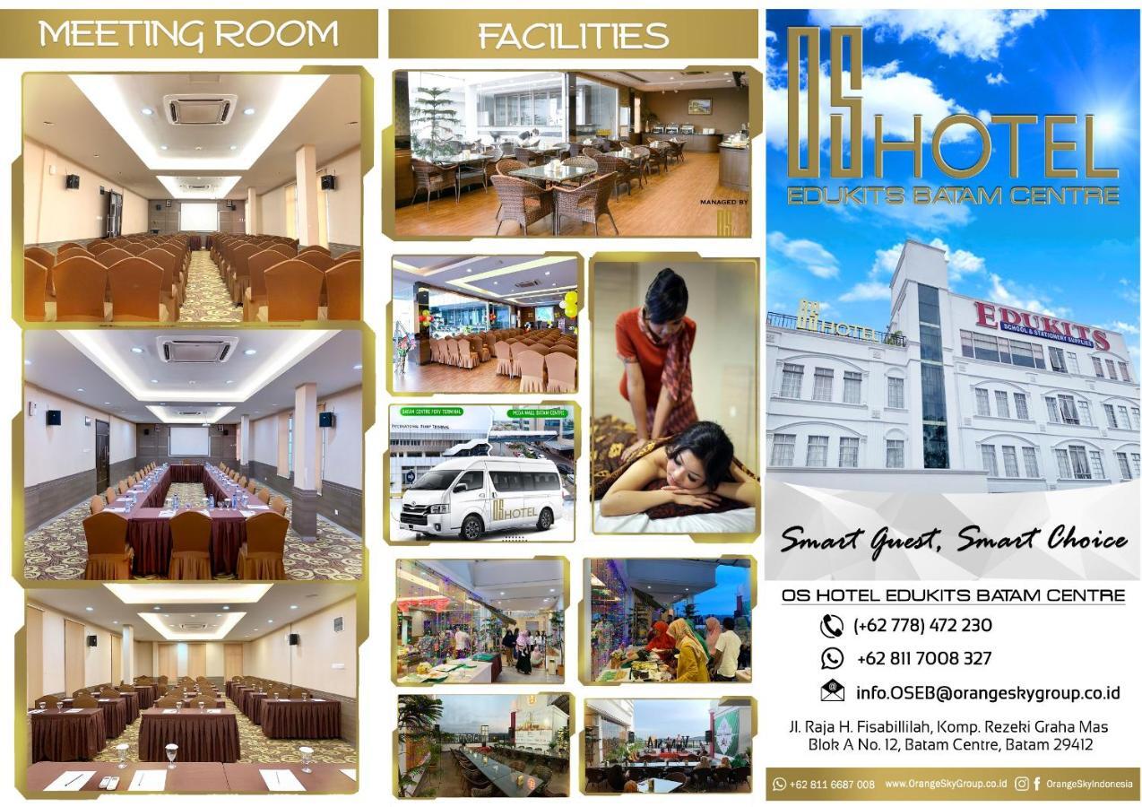 Os Hotel Edukits Fka Venesia Hotel Batam Exterior foto
